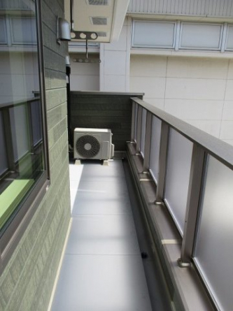 広々としたバルコニーです