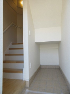 ゆったりとした玄関です