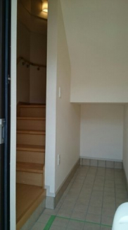 きれいな玄関です