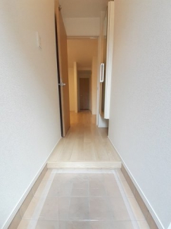 きれいな玄関です