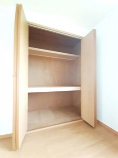 大きなスペースがあり、収納には困りません