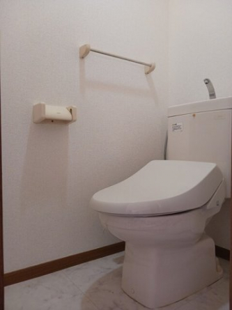 清潔感のあるトイレです