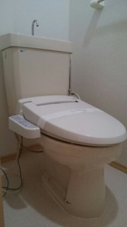 シンプルで使いやすいトイレです