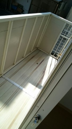 開放的で明るい空間を演出してくれるバルコニーです