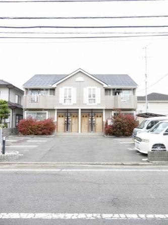 駐車場に車を止められます