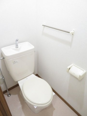 トイレもきれいです