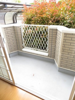 広々としたバルコニーです