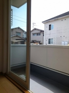 バルコニー付きです