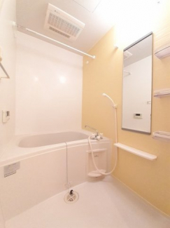 日々の疲れを癒すお風呂付です