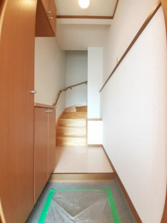 ゆったりとした玄関です