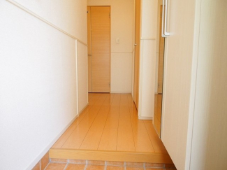 落ち着いた玄関です