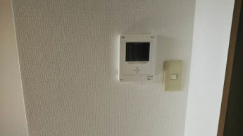 モニター付きインターホンです。