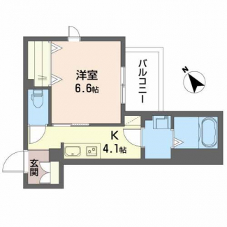 角部屋のお部屋です