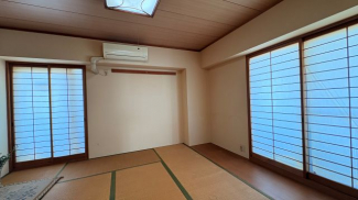 10.７帖と和室もしっかり広いので、使い勝手が良い