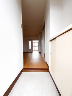 きれいな玄関です