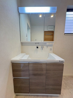 洗面台新調