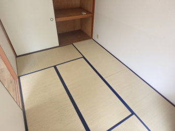 使い勝手のいい寝室です