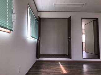 たっぷりとした収納スペースです