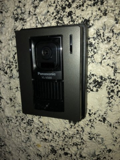 モニター付きインターホンです。