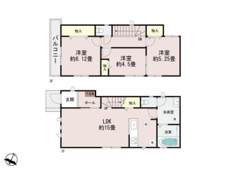 Ａ号棟間取り図