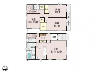 Ａ号棟間取り図