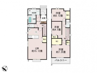 Ａ号棟間取り図