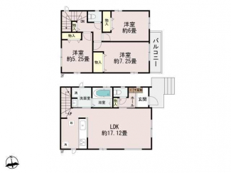 Ｂ号棟間取り図