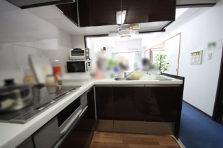 2021年にリフォームされたIHシステムキッチン