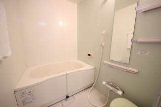 2021年にリフォームされた浴室