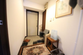 高低差の少ない玄関