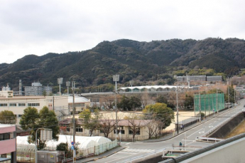 バルコニーからの眺望、別角度