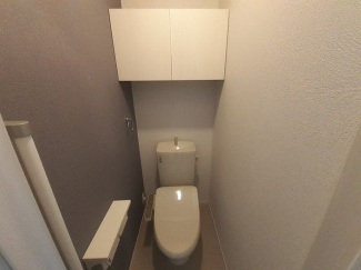 清潔感のあるトイレです