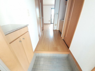 きれいな玄関です