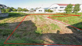 前面道路から撮影