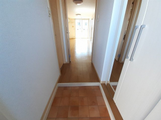 毎日通る玄関はこちらです