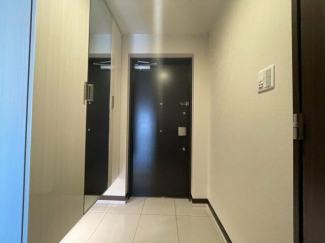 清潔感のある玄関です。