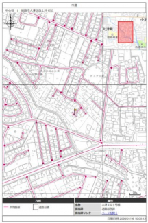 大津305号線に接道(公道)
