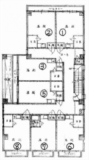 ⑥の部屋です。