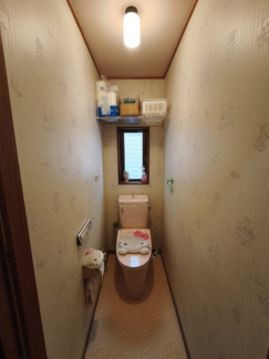 1階2階それぞれにトイレがあります