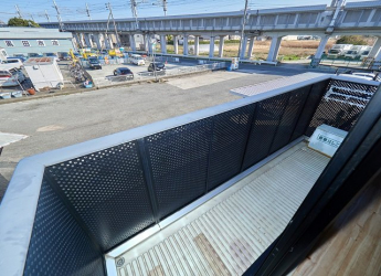 東面バルコニー