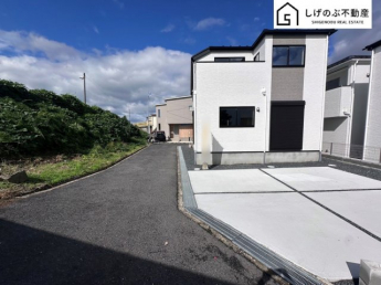 前面道路です。