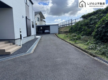 前面道路です。