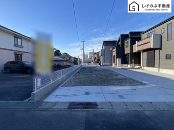 前面道路です。