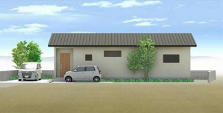 【建築プラン例】外観パース