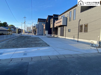 前面道路です。