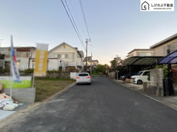 前面道路です。