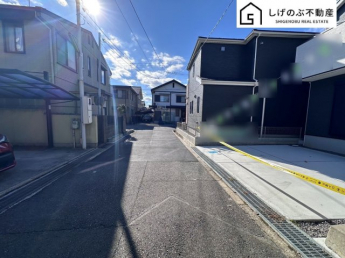 前面道路です。