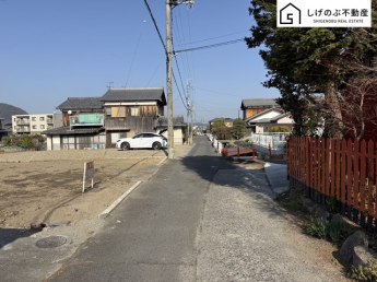 前面道路です。