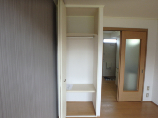 住空間を広々使える収納スペース