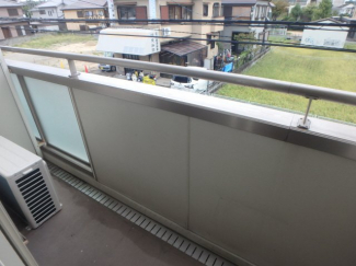 お洗濯の干せるバルコニー